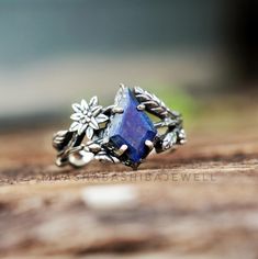 Silver Branches Ring, Lapis Lazuli Ring, 925 Sterling Silver Ring, Celestial Flower Ring, Handmade Weeding Rings, Anniversary Gift For Her SHOP LINK:- https://www.etsy.com/shop/MaaShabashibaJewell?ref=seller-platform-mcnav 》D E T A I L S《 Gemstone: Natural Lapis Lazuli Gem Color: Blue Stone Shape: Kite Metal: 925 Sterling Silver Purity: 925 Parts Per 1000 Setting Type: Prong Set Silver Polish: High Ring Size: All Size Available Please note that there Can be slight variations in stone texture and Sterling Silver Flower Shaped Gemstone Ring, Flower Shaped Sterling Silver Ring With Gemstone, Sterling Silver Nature-inspired Wedding Crystal Ring, Nature-inspired Sterling Silver Crystal Wedding Ring, Sterling Silver Gemstone Flower Ring For Wedding, Sapphire Wedding Rings Stamped 925, Wedding Sapphire Rings Stamped 925, Wedding Sapphire Jewelry Stamped 925, Rings Anniversary