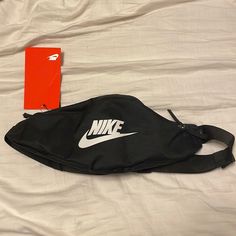 Nike Fanny Pack. Brand New. Received As Gift And Don’t Wear Fanny Packs Casual Black Shoulder Bag, Nike Casual Everyday Shoulder Bag, Casual Nike Shoulder Bag For Travel, Nike Casual Shoulder Bag For Daily Use, Nike Casual Shoulder Bag For Everyday, Casual Nike Shoulder Bag For Daily Use, Casual Nike Shoulder Bag For Everyday, Nike Casual Bags For Streetwear, Nike Casual Streetwear Bags