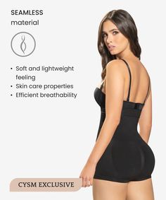 Benefits Key Feature Thermal Flattens Abdomen Enhance Gluteus Hip Molding Invisible to the naked eye Cooling effect Comfortable control fit Why you will ❤ it A full and round bottom that is firm and stands-out, when paired with the smooth and flattened waist, back and hips, is the end result of wearing our Seamless Underbust Body Shaper in Boyshort! Full Body Shaper, Boost Your Confidence, Waist Cincher, Compression Shirt, Body Shaper, Nude Color, Body Shapers, Boy Shorts, Full Body