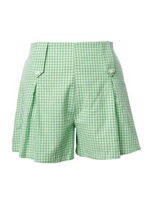 These fun, gingham green and white shorts are an absolute must-have! With box pleats and a back zipper, they offer the perfect loose fit in sizes XS-4X - don't miss out while supplies last! Super versatile! These plus size shorts can be dressed up or down with simple tees or flirty tank tops Smak Parlour Smak Parlour Green & White Gingham Pleated Shorts | Green, White, Gingham | Pants | Materials & Care Instructions: ['100% Cotton', 'Hand wash', 'Imported'] Preppy Gingham Bottoms For Summer, Preppy Spring Bottoms For Picnic, Preppy Summer Bottoms For Picnic, Preppy High-waisted Shorts For Summer, Summer Preppy High-waisted Shorts, Preppy Gingham Bottoms In Short Length, Preppy Plaid Bottoms For Summer, Preppy Summer Plaid Bottoms, Spring Gingham Shorts For Picnic