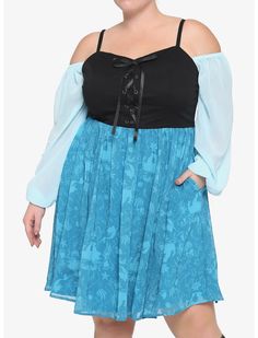 Disney The Little Mermaid Kiss The Girl Dress Plus Size The Little Mermaid Dress, Disney Sewing, Little Mermaid Dress, Mermaids Kissing, Little Mermaid Dresses, Plus Size Disney, Disney The Little Mermaid, 90s Inspired Outfits, Disney Bound Outfits