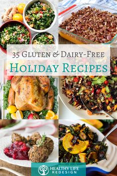 Dairy Free Christmas Recipes, Gluten Free Christmas Dinner, Dairy Free Holiday Recipes, Dairy Free Thanksgiving Recipes, Gluten Free Dairy Free Recipes Dinner, Dairy Free Thanksgiving, Gluten Free Christmas Recipes, Dairy Free Appetizers, Gluten Free Holiday Recipes