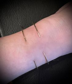 Perfect for stacking and layering. Six genuine, natural white diamonds (three on each end) Fits Small to Medium Wrists Slightly adjustable Diamond Cuff Bracelet, Black Diamonds, White Rose Gold, White Diamonds, Black Diamond, Gold Black, Diamond White, Cuff Bracelet, Gold Diamond