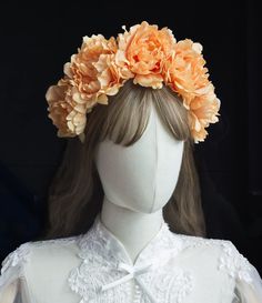 PRICES MAY VARY. High Quality:This floral headpieces are made of handmade silk flowers but it look like real flowers with the same soft and velvety texture. the color is rich and full, and not easy to fade. Classical Design: Our headpiece composed of silk Chrysanthemum in orange and yellow which are realistic and lifelike, which are eye catching and can add more charm to your Halloween costume. One Size Fits All:The flower crown offers secure and comfortable fit for most head sizes. Adjustable s Flower Crown Headband, Chrysanthemum Flower, Floral Headpiece, Crown Headband, Halloween Wedding, Orange And Yellow, Day Of The Dead, Chrysanthemum, Yellow Floral