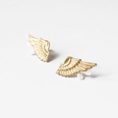 Athlete Gifts, Butterfly Earrings Gold, Angel Wing Earrings, First Communion Gifts, Lace Earrings, Great Wedding Gifts, Butterfly Earrings Stud, Feather Jewelry, A Goddess