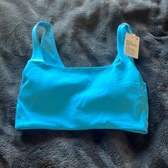 Bend This Scoop And Square Bra Lululemon Size Xxs/Xs Color Kybl Brand New With Tags 6 Blue Scoop Neck Sports Bra For Gym, Sporty Blue Seamless Swimwear, Blue Athleisure Sports Bra With Scoop Neck, Blue Scoop Neck Sports Bra For Athleisure, Athleisure Blue Scoop Neck Sports Bra, Beach Scoop Neck Top With Seamless Construction, Scoop Neck Seamless Top For Beach, Beach Tops With Seamless Construction And Scoop Neck, Summer Scoop Neck Sports Bra