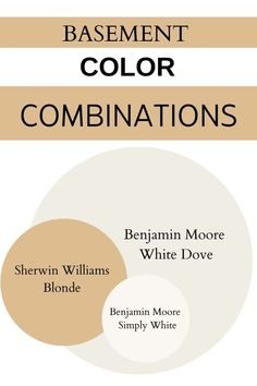 the base color combinations for white dove and brown