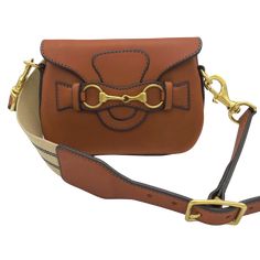 The fabulous Blair Mini Bag has been a mega hit. A reduced size of the best selling Blair Midsize Bag, this luxe little bag packs a huge punch of style and gorgeous bridle leather that is so smooth it has all of us swooning. All solid equestrian hardware, gorgeous topstitching and a stunning contrast suede interior. Perfect for a small wallet, phone and keys. Detach the leather and webbing signature strap and you have an equally gorgeous clutch. The adjustable wide leather and canvas strap has t Equestrian Hardware, Bag Packs, Chestnut Leather, Leather Conditioner, Navy Leather, Green Suede, Mini Crossbody Bag, Red Suede, Day Bag