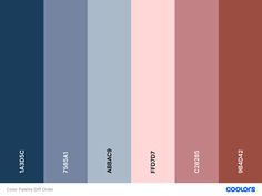 the color scheme for an interior paint palette