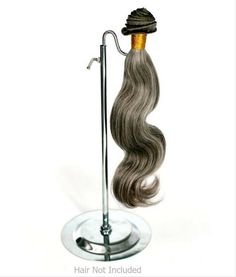 Take your hair extension display to the next level. The stainless steel hair extension stands will put the finishing touches to your hair boutique or vendor table at a large expo. They are extremely durable and easy to clean. The hair stands can be adjusted to a height you will like as well. Hair Extension Stands You can purchase these individually or by the case for a discount. A case includes either five or ten hair extension stands. Inside Our Office We use these exact hair extension stands i Hair Extension Display, Extension Display, Sew In Extensions, Vendor Table, Hair Boutique, Curly Hair Extensions, Homecoming Hairstyles Updos, Hair Extensions Best, Homecoming Hair Down