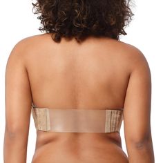 PRICES MAY VARY. Silicone-Free Non-Slip Strapless Bra: 3-way to prevent slipping system: non-slip ribbon on the top of the cups, anti-slip material for side wing and back band, underwire with enough lifting, which help hold against skin to keep your breasts stay in place. No worry about discomfort and allergies caused by silicone. Push Up Balconette Bra: Push-up padding adds 1/2 cup size, providing a nice shape for you bust with great lift and push. Balconette design shape your breasts with natu Low Cut Outfit, Push Up Strapless Bra, Strapless Backless Bra, Multiway Bra, Backless Bra, Lounge Lingerie, Balconette Bra, Everyday Bra, Natural Curves