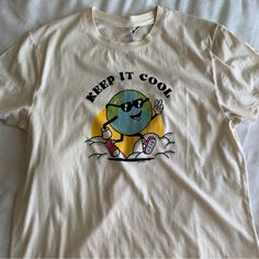 Size: Medium. Condition: Nwt, Never Worn. Feel Free To Ask Any Questions! Retro Cotton Shirt For Everyday, Retro Relaxed Fit Shirt For Everyday, Keep It Cool, Keep Cool, Graphic Shirt, Graphic Shirts, Men's T Shirt, Tee Shirts, Mens Accessories