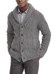 Gray Button-up Sweater With Buttons, Cotton Button-up Sweater With Buttons, Casual V-neck Sweater With Button Cuffs, Casual Cotton Cardigan With Button Closure, Casual Collared Sweater With Buttons, Casual Button-up Relaxed Fit Sweater, Casual Cotton Sweater With Button Closure, Winter Business Casual Tops With Buttons, Casual Gray Cardigan With Buttons