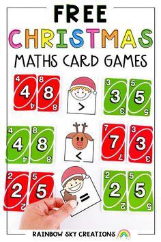 Get ready to turn your Math class into a holiday playground with these FREE Christmas Maths Card Games. No fuss, no fancy resources, just simple but highly engaging games that'll have your students learning Math while getting into the festive spirit. Perfect for morning works, fast finishers, Math centres, or whole-class lessons. Make the most of December with us!