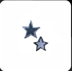 two stars are shown against a white background