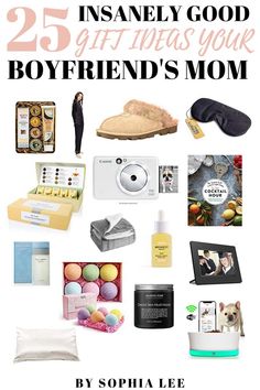 the best gift ideas for boyfriend's mom by sophia lee on instagram