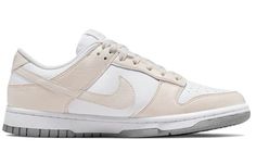 (WMNS) Nike Dunk Low Next Nature 'Light Orewood Brown' DN1431-100 - KICKS CREW Nike Beige Sneakers With Translucent Outsole, Nike Cream Low-top Sneakers, Off White Low-top Sneakers With Gum Sole, Off White Low-top Sneakers With Cushioned Footbed, Off White Cushioned Low-top Sneakers, Neutral Casual Sneakers For Streetwear, Casual Neutral Sneakers For Streetwear, Nike Off White Sneakers With Round Toe, Off White Cushioned Sneakers For Streetwear