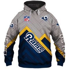 Get your product: Los Angeles Rams Hoodie 3D Cheap Long Sweatshirt Pullover Size S-5Xl
1. PRODUCT INFORMATION:

Proudly printed in America
5.3 oz, unisex fit
Heavy cotton, classic midweight fabric
Material: 100% cotton | Dark Gray: 50% cotton:50% polyester | Light Gray: 90% cotton:10% polyester
Double-needle stitched neckline, bottom hem, and sleeves
Quarter-turned to eliminate center crease
7/8 inch collar
Tear-away label
Machine-wash safe
Copyrighted artwork
2. SIZE CHART:
3. RETURN:
We will g American Football Team, Los Angles, 3d Hoodie, Los Angeles Rams, Zip Up Hoodies, Sports Fan, Long Hoodie, Pullover Sweatshirts, Stripe Print