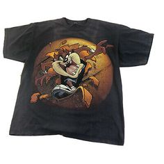 a black shirt with an image of goofy on it