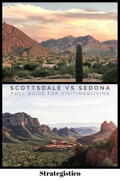 scottsdale vs sedona full guide for visiting and living