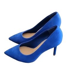 Gorgeous Genuine Leather Suede Stiletto Heels From Gianni Bini In A Size 7.5. Amazing Suede Cobalt Blue Suede Uppers. Pointy Toes. Lacquered Stiletto Style Heel In Same Color Blue As Suede. Heels Measure 3.50". New Without Box. New To Poshmark? Arrive Here From A Search? Create An Account, And Use The Code Lasmada To Receive A $10 Credit On Your First Purchase. Welcome, It's Addicting Here. Blue Heels For Work, Blue 4-inch Heels, Blue Pointed Toe Heels For Work, Blue Padded Heel Court Shoes For Party, Chic Blue Pointed Toe Heels, Blue Court Shoes With Padded Heel For Party, Blue High Heel Heels For Workwear, Blue High Heels For Work, Blue Almond Toe Heels For Work