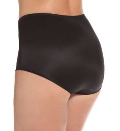 Jacquard Tummy Panel Shaping Brief Panty - 2 Pack Black/Black M by Bali High Waist Black Shapewear Pants, Black High-waist Shapewear Pants, Black High Waist Shapewear Pants, Elegant Solid Bottoms With Contoured Waistband, Elegant High Waist Shaping Bottoms, Black Shapewear Bottoms With Contoured Waistband, Black High Waist Shapewear Bottoms, Black High Waist Pants With Contoured Waistband, Elegant High-cut Leg Black Pants