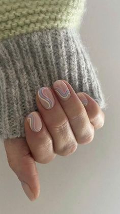 Short Gel Nails, Casual Nails, Soft Nails, Cat Kuku, Minimalist Nails, Chic Nails