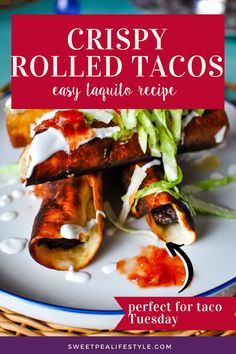 Make these easy homemade taquitos for a crispy, delicious meal or snack! Filled with seasoned beef, cheese, and rolled in soft tortillas, these taquitos are baked or fried to perfection. They’re great for parties, game day, or a quick weeknight dinner. Serve with your favorite dipping sauces like salsa, guacamole, or sour cream for extra flavor. Ready in just 30 minutes! Homemade Taquitos, Soft Tortillas, Taquitos Recipe, Salsa Guacamole, Taco Fillings, Salad Meal Prep, Ground Beef Tacos, Soft Tacos, Dipping Sauces