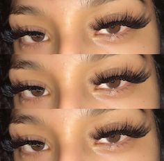 Lashes To Buy, Eyelash Inspiration, Eyelash Ideas, 23 Bday, Eyelash Styles, Long Hair Clip, Girly Tingz