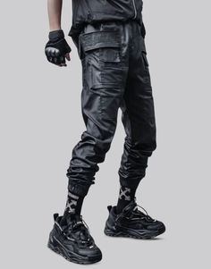 Multi Pocket Cargo Pants Techwear Cargo Pants, Multi Pocket Cargo Pants, Techwear Ninja, Techwear Cyberpunk, Techwear Jacket, Pocket Cargo Pants, Techwear Pants, Techwear Outfits, Pant Chains