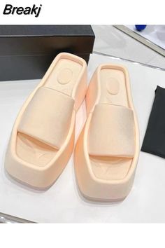 Shipping: Worldwide Express Shipping AvailableDelivery time: 7-15Days Fast ShippingReturns: Fast refund, 100% Money Back Guarantee.Brand Name: UETEEYShoes Type: Modern SlippersApplicable Place: OutsideUpper Material: PUHeel Height: Med (3cm-5cm)Origin: Mainland ChinaCN: ZhejiangSeason: SummerHeel Type: WedgesFashion Element: SewingDepartment Name: AdultOutsole Material: RubberWith Platforms: YesPlatform Height: 0-3cmStyle: sexyInsole Material: RubberPattern Type: SolidFit: Fits true to size, tak Beach Sandals Flip Flops, Summer Luxury, Satin Sandals, Warm Snow Boots, Slippers Summer, Fashion Shoes Flats, Loafer Shoes Women, Womens Sandals Summer, Sport Shoes Women