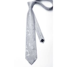 100% Polyester Imported ETP0700A18K Necktie: 3.35 '' × 59 '' (8.5cm × 150cm); Handkerchief : 12 '' x 12 '' (31cm x 31cm) Occasions for weddings/religious/official ceremonies/formal events etc. Gifts as thanksgiving/Xmas/valentine's day/birthday etc. Packaging includes: 1X Necktie; 1X Handkerchief; 2 X Cufflink + Gift Box Classic Silver Tie For Groom, Silver Ties For Black Tie Occasions, Silver Ties For Weddings And Father's Day, Adjustable Silver Ties For Black Tie Events, Classic Fitted Silver Suit And Tie Accessories, Silver Wedding Tie, Silver Tie For Formal Occasions, Silver Tie For Father's Day Formal Wear, Silver Tie For Formal Occasions And Father's Day