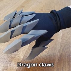 Godzilla Cosplay, Eva Foam Cosplay, Claw Hands, Hand Armor, Armor Pieces, Mascara Tutorial, Anime Crafts Diy