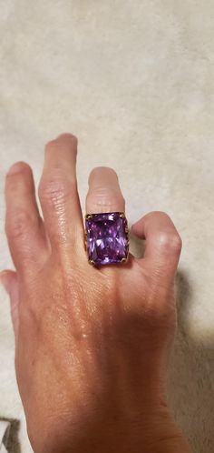 Gorgeous, vintage Cocktail ring in about a size 6! It has Greek key design on the sides. High quality stone! Simulated amethyst. Absolutely beautiful. Vintage Cocktail Ring, Vintage Cocktail, Key Design, Purple Stones, Greek Key, Charlotte Nc, Cocktail Ring, Cocktail Rings, Rings Statement