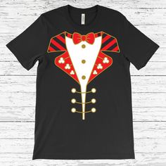 "Ringmaster Costume T-Shirt, Circus Staff Carnival Vintage, Clowns Outfit, Tamer Taming Lover Gifts Tee, Birthday Children Party Present. THIS DESIGN AVAILABLE ON Men's Women's Youth Kids Toddler Baby T-Shirts, Baby Onesies, V-Necks, Racerbacks, Tank Tops, Long Sleeves, Sweatshirts, and Hoodies! Please check the \"Style/Size\" drop-down menu for options. All our products are made in the USA. We offer high-quality fabrics combined with equally high-quality printing. UNISEX PREMIUM T-SHIRT: The Be Holiday Party T-shirt With Crew Neck, Red Short Sleeve T-shirt For Party, Red Cotton Party T-shirt, Party Red T-shirt With Graphic Print, Red Graphic Print T-shirt For Party, Pre-shrunk Short Sleeve T-shirt For Parties, Vintage Clowns, Carnival Vintage, Thema Circus