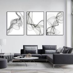 Abstract Endless Spiral Canvas Prints - EDEN + ASH Polished Aesthetic, Abstract Waves, Loft Apartment, Wall Spaces, Home Decor Furniture, Interior Decor