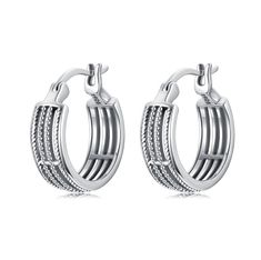 PRICES MAY VARY. 【Sterling Silver Bali Hoop Earrings for Men】These Boho hoop earrings for women feature a unique Balinese design, showcasing intricate patterns. 【Thick Huggie Hoop Earrings】Sterling Silver bohemina hoop earrings made of sterling silver hoop plus return hypoallergenic, Nickel and lead-free, no rust and fading, no irritation. High polished, keep a long time color. 【Oxidized Filigree Hoop Earrings Design】Sterling silver bohemian hoop earrings are fit for girlfriends, wives, women, l Hoop Earrings Design, Balinese Design, Hoop Earrings For Men, Filigree Hoop Earrings, Boho Hoop Earrings, Mens Earrings Hoop, Earrings For Men, Earrings Design, Loop Earrings