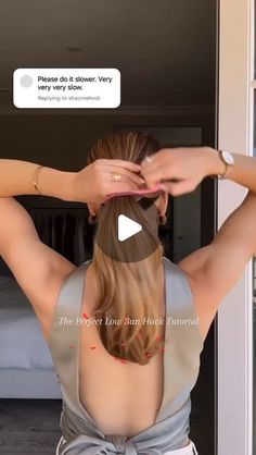 stylishbyamy on Instagram: "The Perfect Low Bun Hack Tutorial 🪄
save for inspo🤍
🩷You can shop the "KITSCH | Barbie X Recycled Nylon Elastics" @mykitsch with the link in my bio, stories & highlight # 
Hope you love it as much as I do gorgeous loves!!! So thankful for you!! Xo!!! ❤️ 
•
•
•
#bunhack #updo #hairhack #fall #fallhair #easyhairstyles #grwm #greasyhairstyle #dailyhairstyle #quickhairstyle #backtoschool #backtoschoolhairstyles #hairinspiration #hairstyles #hair #workhairstyle #simplehairstyles #hairinspo #hairtutorial #hairhacks #easyhairstyles #style #hairhacks
@nicholeciotti" Low Bun Hair, Hairstyles Box Braids, Braided Hairstyles For Kids, Low Bun Hairstyles, Easy Hair Updos, Daily Hairstyles, Medium Long Hair, Greasy Hair Hairstyles