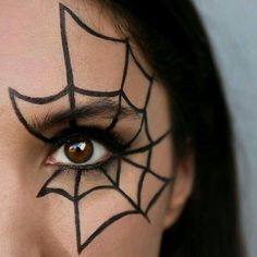 Spider Makeup, Smashbox Cosmetics, Halloween Makeup Inspiration