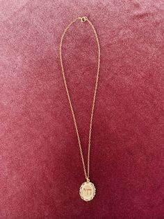 Gold filled Chai necklace Available in  ♡ 16" ♡ 18" ♡ 20" The Hebrew word chai (חי) is a popular Jewish symbol that means "life" and is often associated with good luck and blessings. It's made up of two Hebrew letters, chet (ח) and yud (י), which have numerical values of 8 and 10, respectively, adding up to 18. Because of this, Jews often give gifts of money in multiples of 18, such as at weddings, bar mitzvahs, and when making donations, to symbolically give the recipient the gift of "life" or luck. This custom is also known as "giving chai" and multiples of 18, such as 36, are sometimes called "double chai". Gold-filled jewelry features a thick layer of gold bonded to a base metal, making up at least 5% of its weight, which ensures greater durability, longevity, and resistance to tarnish Amulet Style Rose Gold Pendant Necklace, Good Luck Amulet Necklace With Coin Pendant, Symbolic Good Luck Coin Pendant Necklace, Rose Gold Amulet Pendant Necklace, Good Luck Medallion Necklace With Coin Pendant, Rose Gold Amulet Pendant Necklaces, Good Luck Round Pendant Locket Necklace, Rose Gold Amulet Necklace With Round Pendant, Medallion Locket Necklace For Blessing