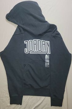 JORDAN SPORT DNA PULLOVER HOODIE MEN'S SZ MEDIUM DA7180 010 NEW WITH TAGS.. Hoodies Men Pullover, Pullover Men, Nike Air Jordan, Black Hoodie, Pullover Hoodie, Hoodies Men, Jordan, Tags, Sweatshirts