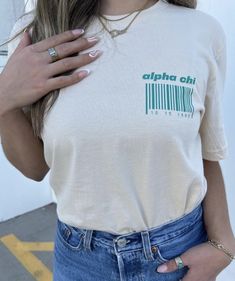 Shop Tees at Ali & Ariel 🌷 Custom Greek & Sorority Apparel Kappa Delta Chi, Delta Chi, Merch Ideas, Greek Sorority, Sorority Apparel, Kappa Delta, Sorority Outfits, Boyfriend Fit, Tee Shop