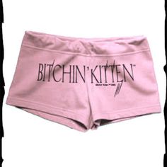 Bk Cheer Shorts - Pink Design Is On The Back String Tie In The Front At Waist Bitchin Kitten (Cat) Motorcycle Brand Bell Brand Shorts Nwot Cute Fitted Short Bottoms, Pink Bottoms For Summer Cheerleading, Cute Fitted Bottoms With Built-in Shorts, Fitted Sports Shorts With Letter Print, Fitted Bottoms With Built-in Shorts In Cute Style, Y2k Style Stretch Cotton Shorts, Cute Fitted Short Length Shorts, Pink Short Bottoms For Cheerleading, Pink Fitted Bottoms For Cheerleading