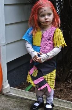 Toddler size Sally Costume (Nightmare Before Christmas) - OCCASIONS AND HOLIDAYS Halloween Costume Makeup, Nightmare Before Christmas Costume, Sally Nightmare Before Christmas, Halloween 2014, Halloween 2015, Toddler Halloween Costumes, Christmas Costume