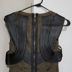 This Dress Is Rare And So Amazing Wear With Strappy Heels Or Leather Combat Boots Size 0 Leather Straps Black With Cam Colored Base Dry Clean Only $595 Modern Steampunk Fashion, Mad Max Fashion, Casual Oufits, Mending Clothes, Camo Dress, Leather Combat Boots, Snow Art, Fashion Designing, Faux Leather Dress