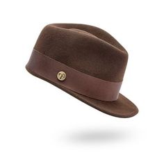 Teardrop Brown — Popz Topz Luxury Brown Adjustable Fedora, Artisan Brown Fedora Hat, Luxury Brown Men's Fedora, Luxury Brown Flat Brim Fedora, Luxury Brown Country-style Fedora, Mens Dress Hats, Metal Pins, Dress Hats, Custom Metal