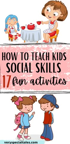 how to teach kids social skills for fun activities