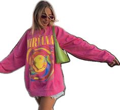 Nirvana Smiley Face, 90s Nostalgia, Soft And Gentle, Nirvana, Smiley Face, Casual Wardrobe, Smiley, Daily Wear, Pop Culture