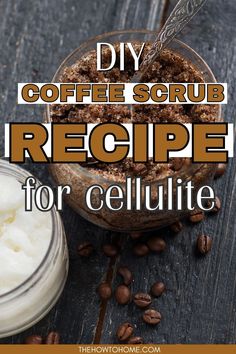 Only two ingredients needed to make this organic coffee scrub. Stimulate blood flow and revive dull flaky skin with this chemical free homemade scrub. Homemade Scrubs, Diy Scrubs, Dr Livingood, Coffee Scrub Diy, Strawberry Salsa, Silky Smooth Skin