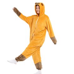 🦙 Kawaii Capybara Plush Costume Onesie Pajamas 🌙 Get ready to snuggle up in the cutest and coziest onesie ever! Our Kawaii Capybara Plush Costume Onesie Pajamas are perfect for lounging, sleeping, or even attending a fun costume party. 🌈 Features: 🛌 Ultimate Comfort: Slip into these cozy pajamas and experience pure relaxation. Perfect for lounging, sleeping, or even a fun night in with friends. 🦙 Adorable Capybara Design: Featuring a charming capybara face, this onesie is sure to make you s Winter Kawaii Long Sleeve Onesie, Kawaii Long Sleeve Onesie For Loungewear, Cozy Super Soft Onesie For Sleep, Super Soft Long Sleeve Onesie For Sleep, Cute Winter Onesie For Sleepovers, Casual Super Soft Long Sleeve Onesie, Cute Winter Onesie For Sleep, Cute Yellow Onesie For Loungewear, Cute Winter Sleep Onesie